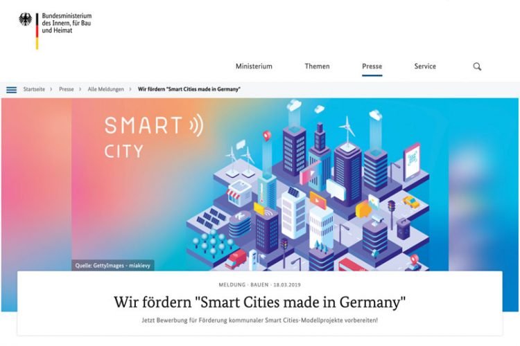 Digitale Stadt: Smart-City-Projekte Kön­nen Sich Jetzt Um BMI-Förder ...