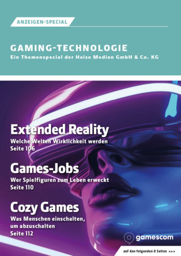 Gaming-Technologie – © just 4 business GmbH – Heise Medien GmbH & Co. KG